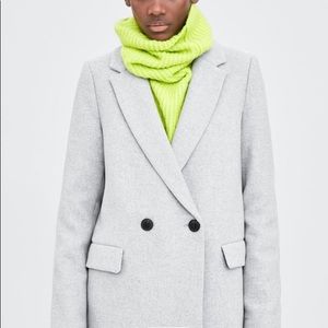 Zara Light Grey Coat